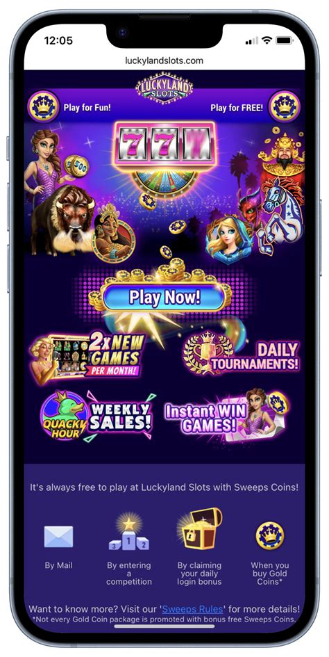 luckyland free sweeps credit.